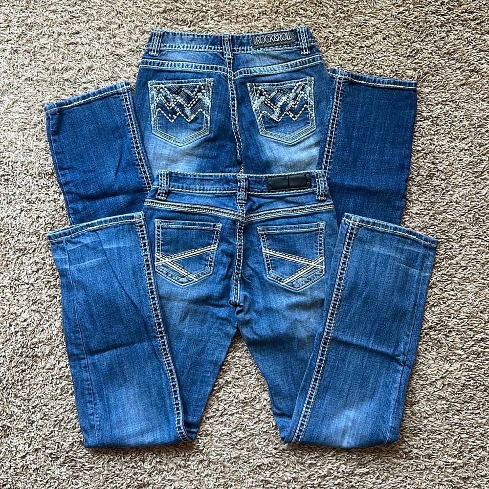 Rock & Roll Jeans (Lot of 2)
